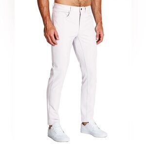 Men's Slim Fit White Jeans